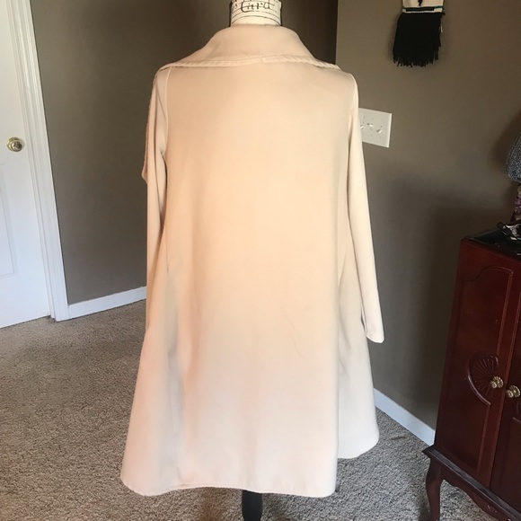 Cream Wrap Jacket/Sweater Medium EUC - Picture 2 of 8